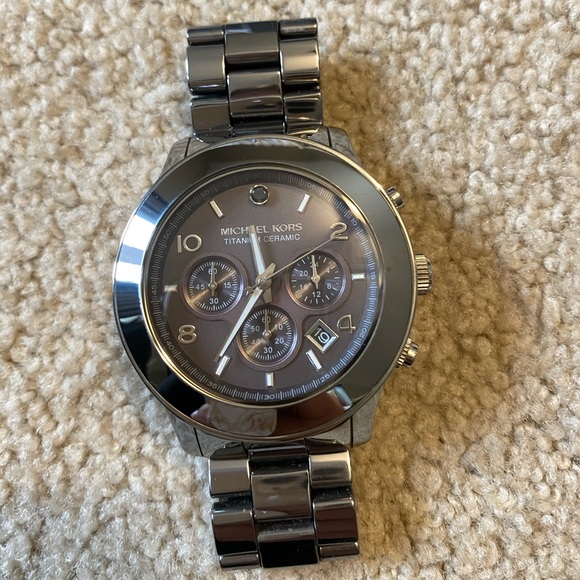 michael kors titanium